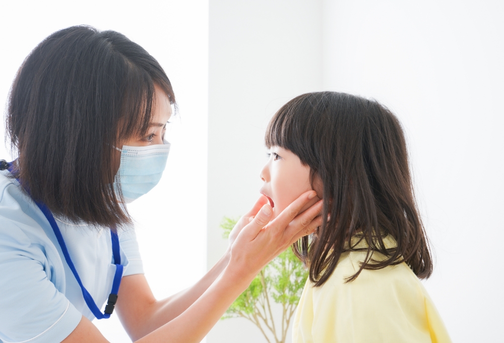 お子さまの歯並び